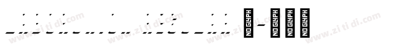 LaborUnion Regular 常字体转换